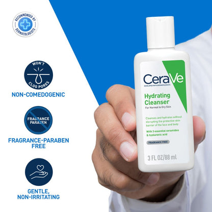 Cerave Hydrating Cleanser for Normal to Dry Skin by Dista