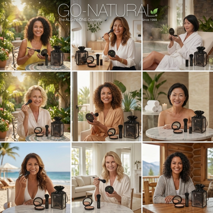 GO NATURAL® ALL-IN-ONE® Powder - Travel Gift Set by GO NATURAL®