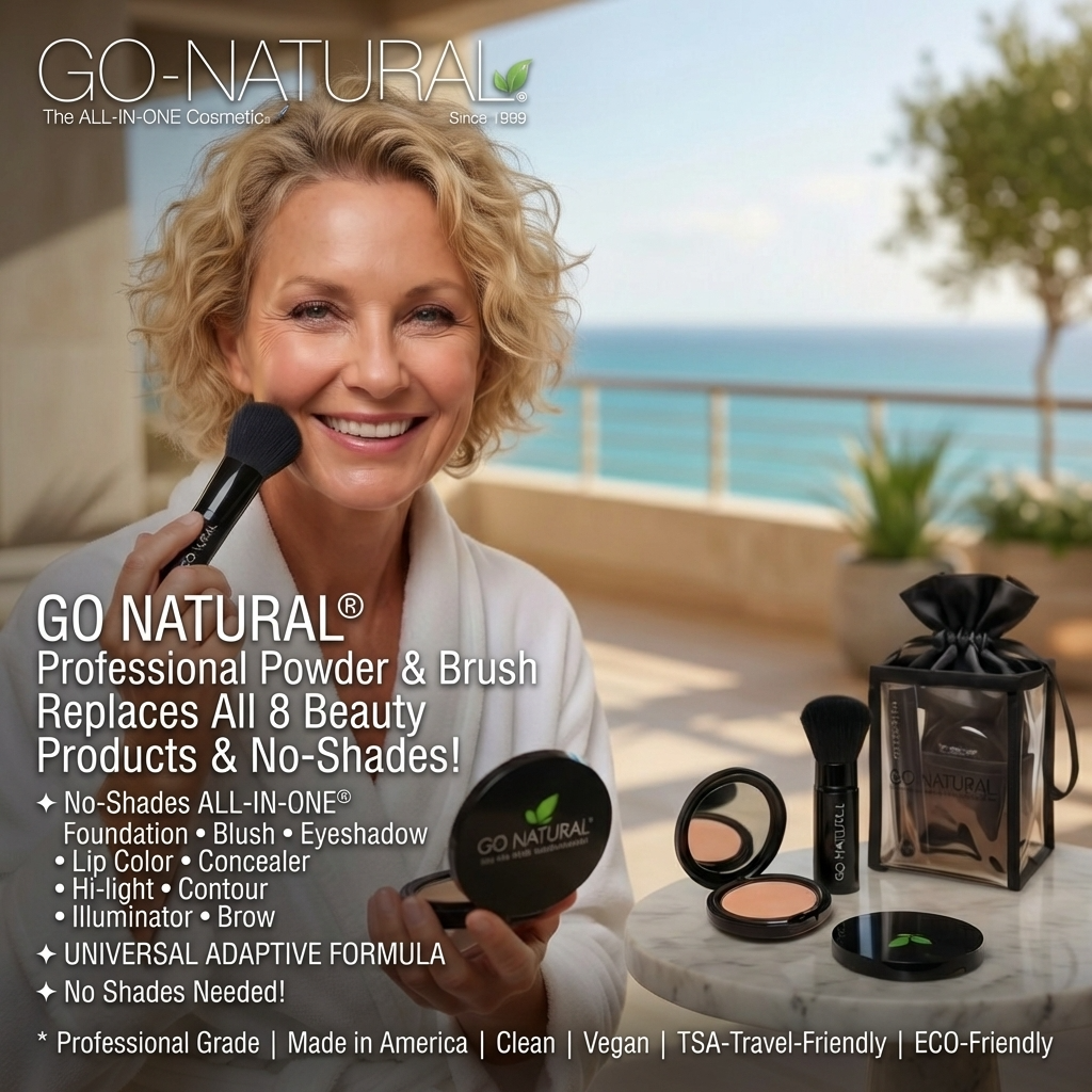GO NATURAL® ALL-IN-ONE® Powder - Travel Gift Set by GO NATURAL®