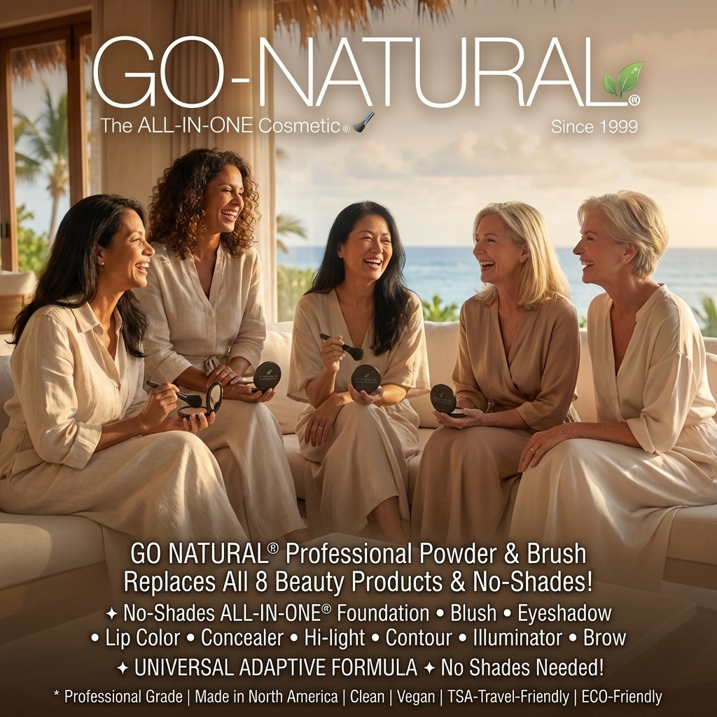 GO NATURAL® ALL-IN-ONE® Powder - Travel Gift Set by GO NATURAL®