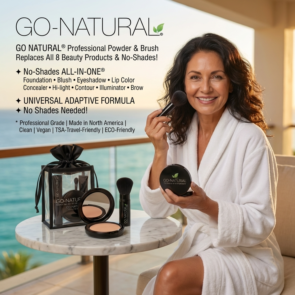 GO NATURAL® ALL-IN-ONE® Powder - Travel Gift Set by GO NATURAL®