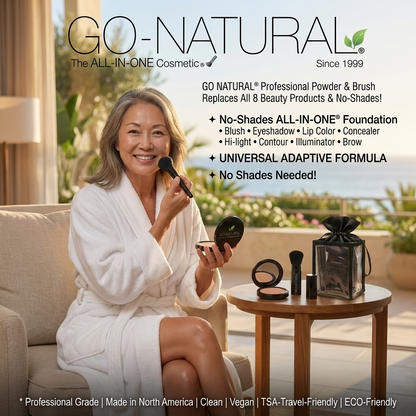 GO NATURAL® ALL-IN-ONE® Powder - Travel Gift Set by GO NATURAL®