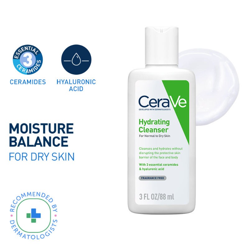 Cerave Hydrating Cleanser for Normal to Dry Skin by Dista