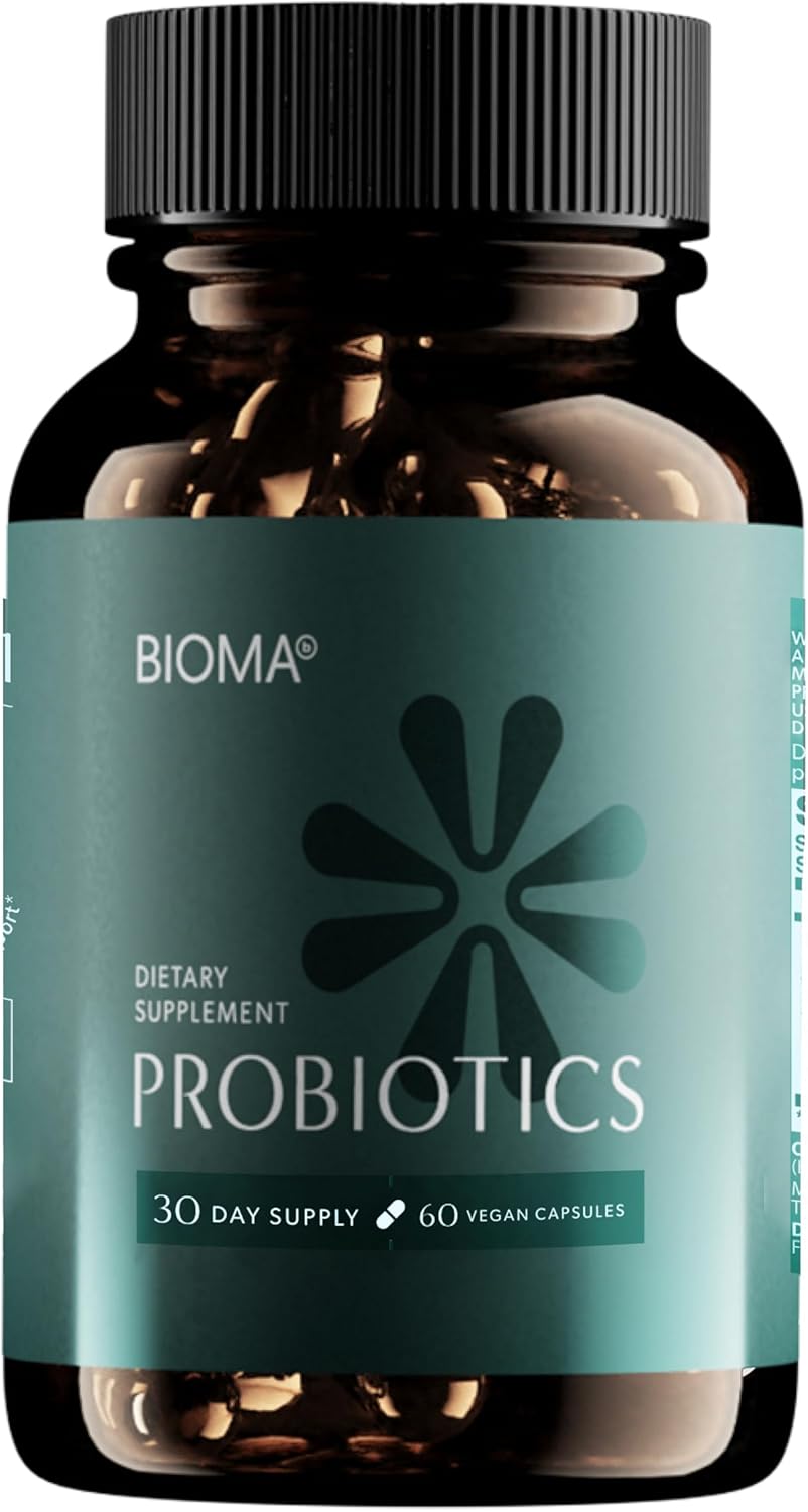 BIOMA Probiotic Gut Support - Vegan, Gluten Free, 60 Caps - Clearance Sale by BalanceX