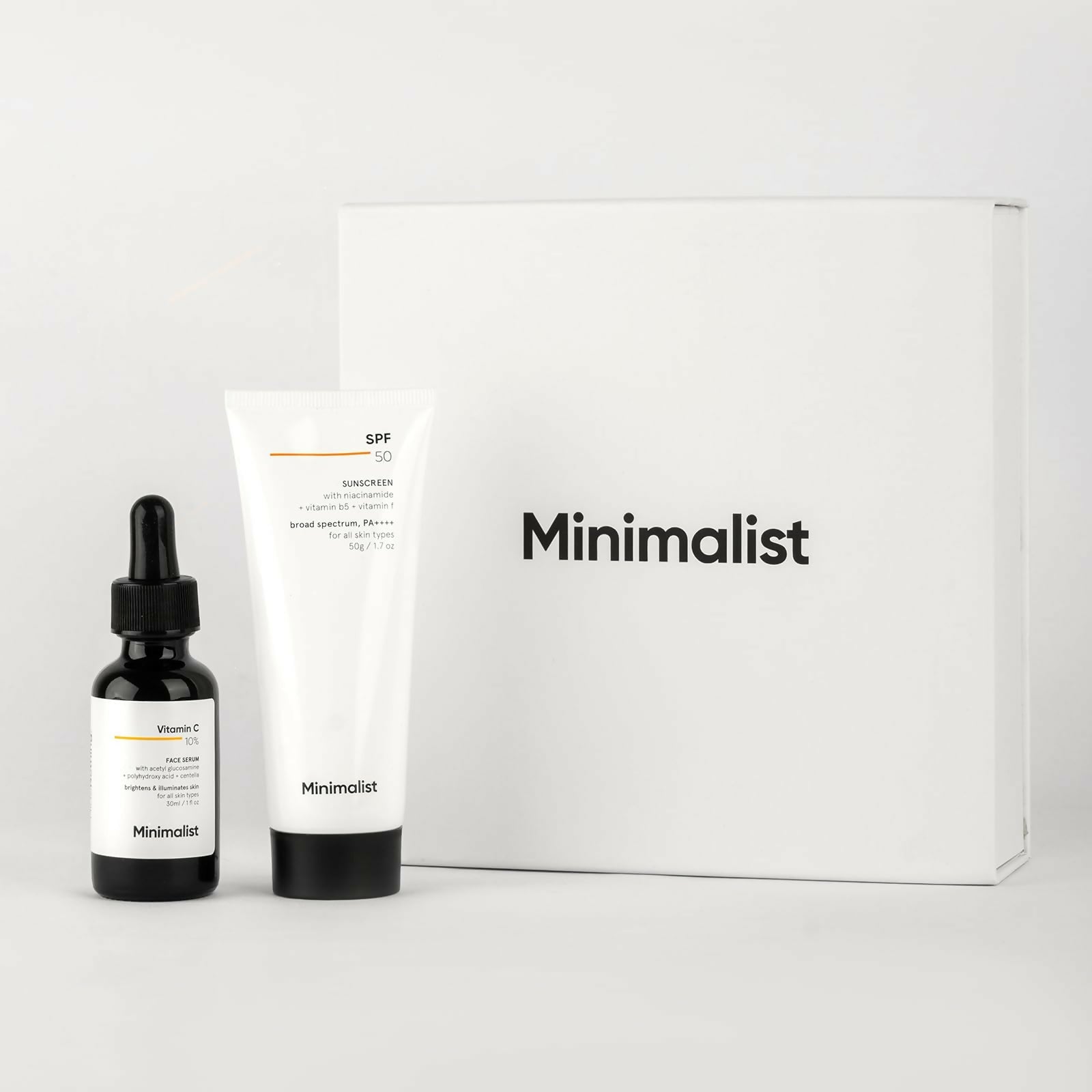 Minimalist Brightening &amp; SPF Skincare Gift Set by Dista