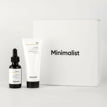 Minimalist Brightening &amp; SPF Skincare Gift Set by Dista