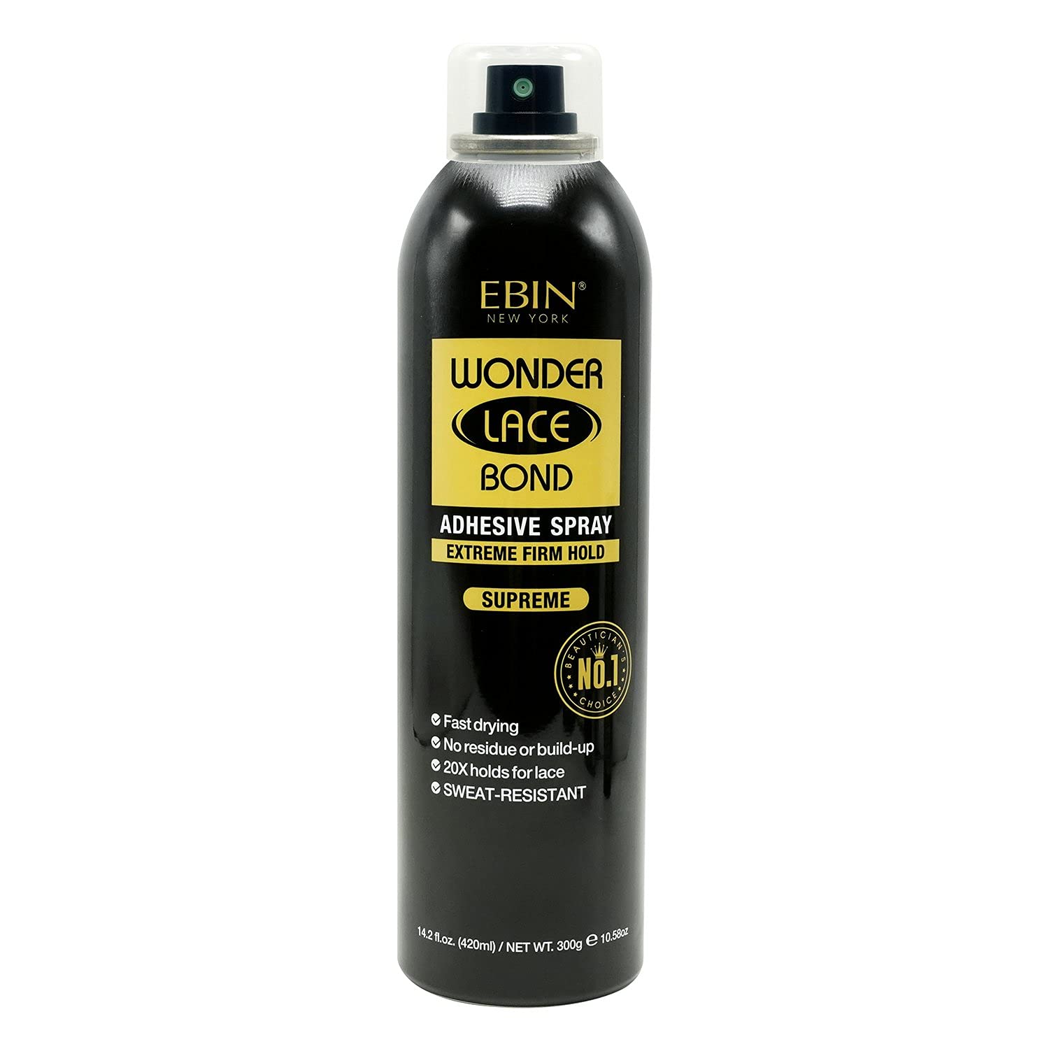 EBIN New York Wonder Lace Bond Adhesive Spray, Supreme Hold