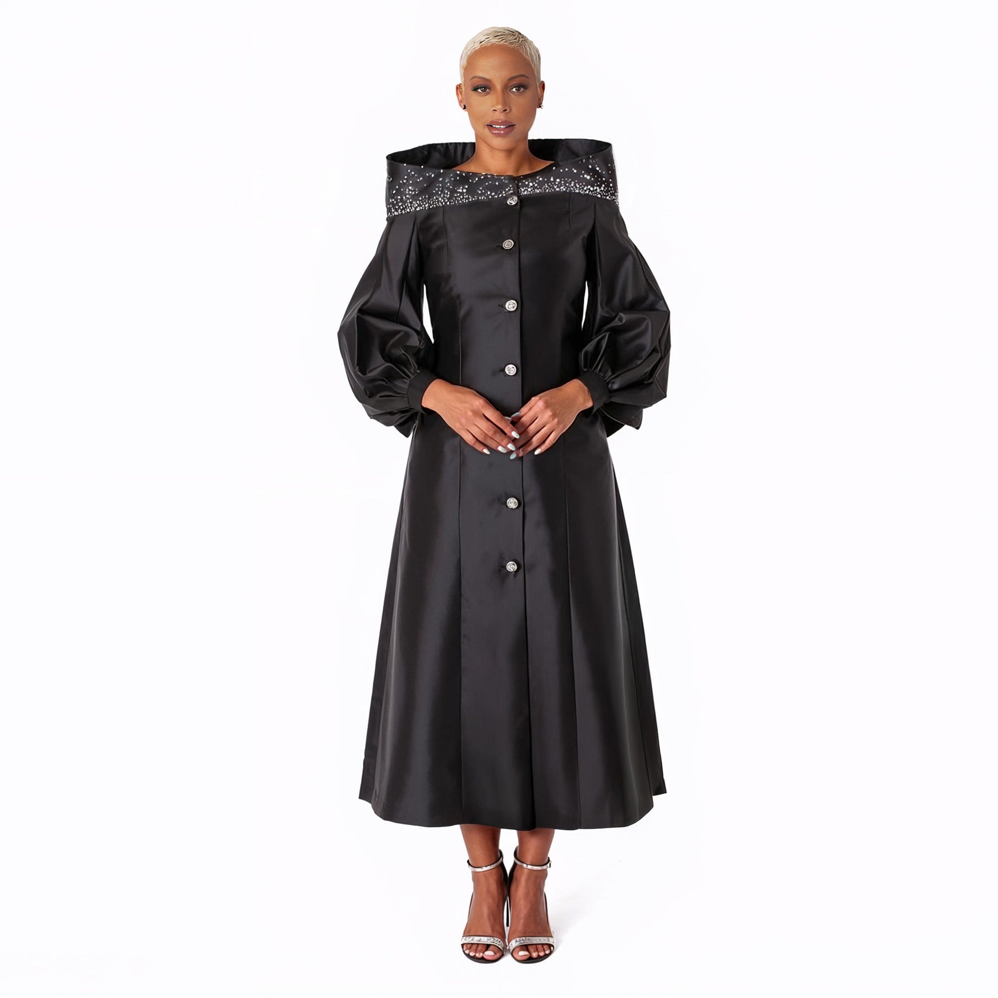 Elegant One-Piece Cassock Robe for Church Wear- 4801 by Tally Taylor