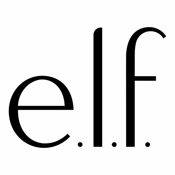 Black 'elf' logo on a white background