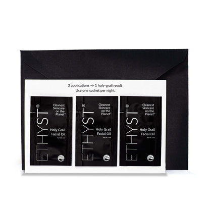 Facial Oil Sample Kit: Holy Grail 3-Night Trial by Champagne Apothecary