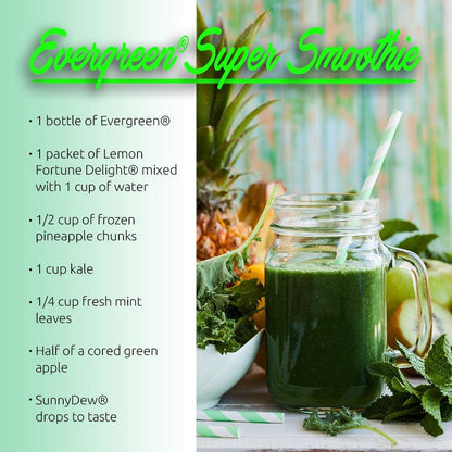 NOW AVAILABLE Evergreen | Liquid Chlorophyll Herbal Beverage by Sunrider by Herb&