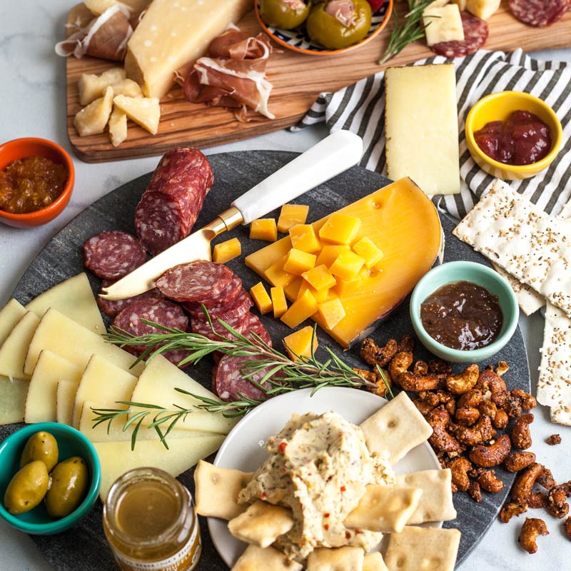 Extravaganza Cheese &amp; Charcuterie Gourmet Gift Crate by Di Bruno Bros.