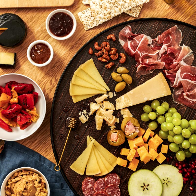 Extravaganza Cheese &amp; Charcuterie Gourmet Gift Crate by Di Bruno Bros.