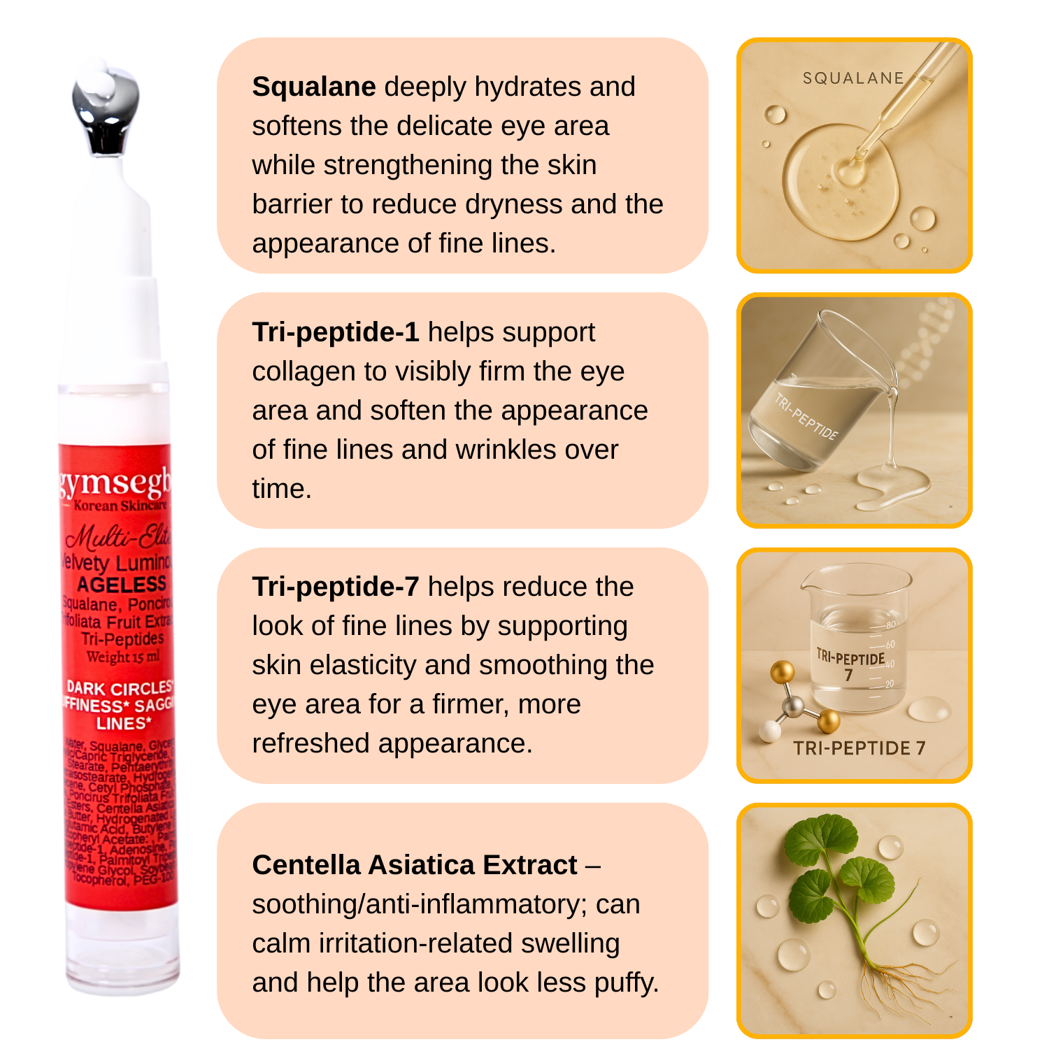 Multi-Elite Eye Cream by gymsegbë