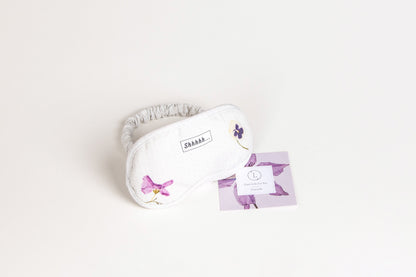 Green Lemon Candle Spa Gift Box, Relaxing Package with Shower steamers and Eye Mask by Lizush