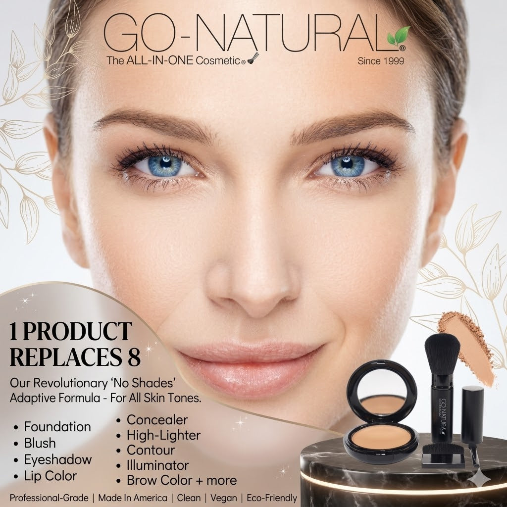 GO NATURAL® ALL-IN-ONE® Powder - Travel Gift Set by GO NATURAL®