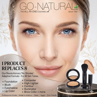 GO NATURAL® ALL-IN-ONE® Powder - Travel Gift Set by GO NATURAL®