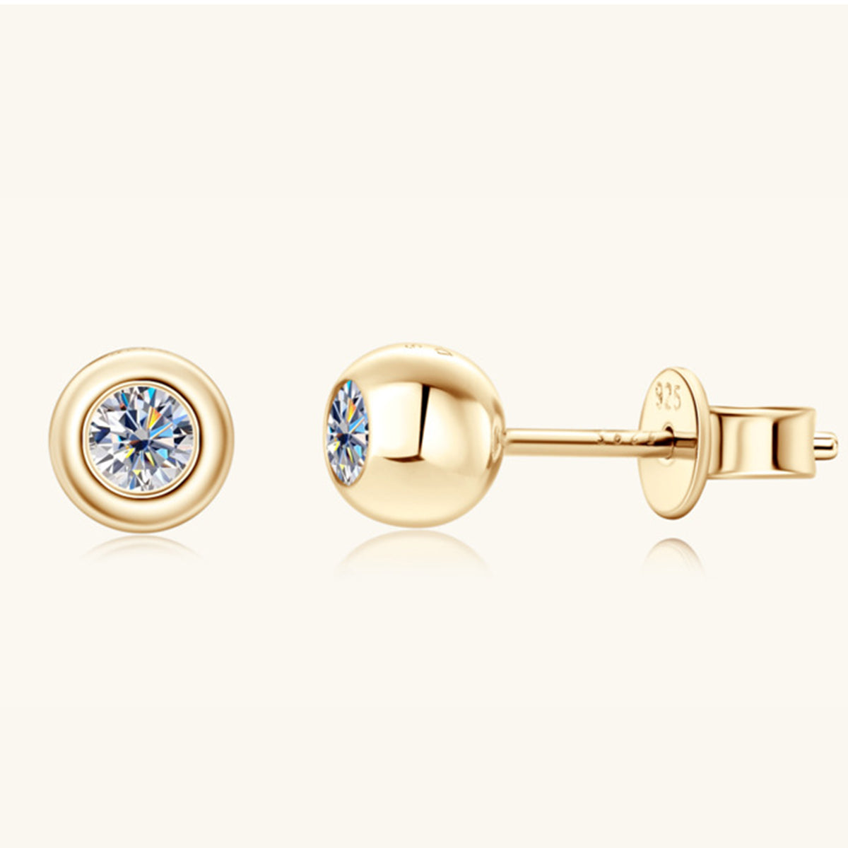 Sparkala™ Pure Sterling Silver Stud Earrings by Sparkala