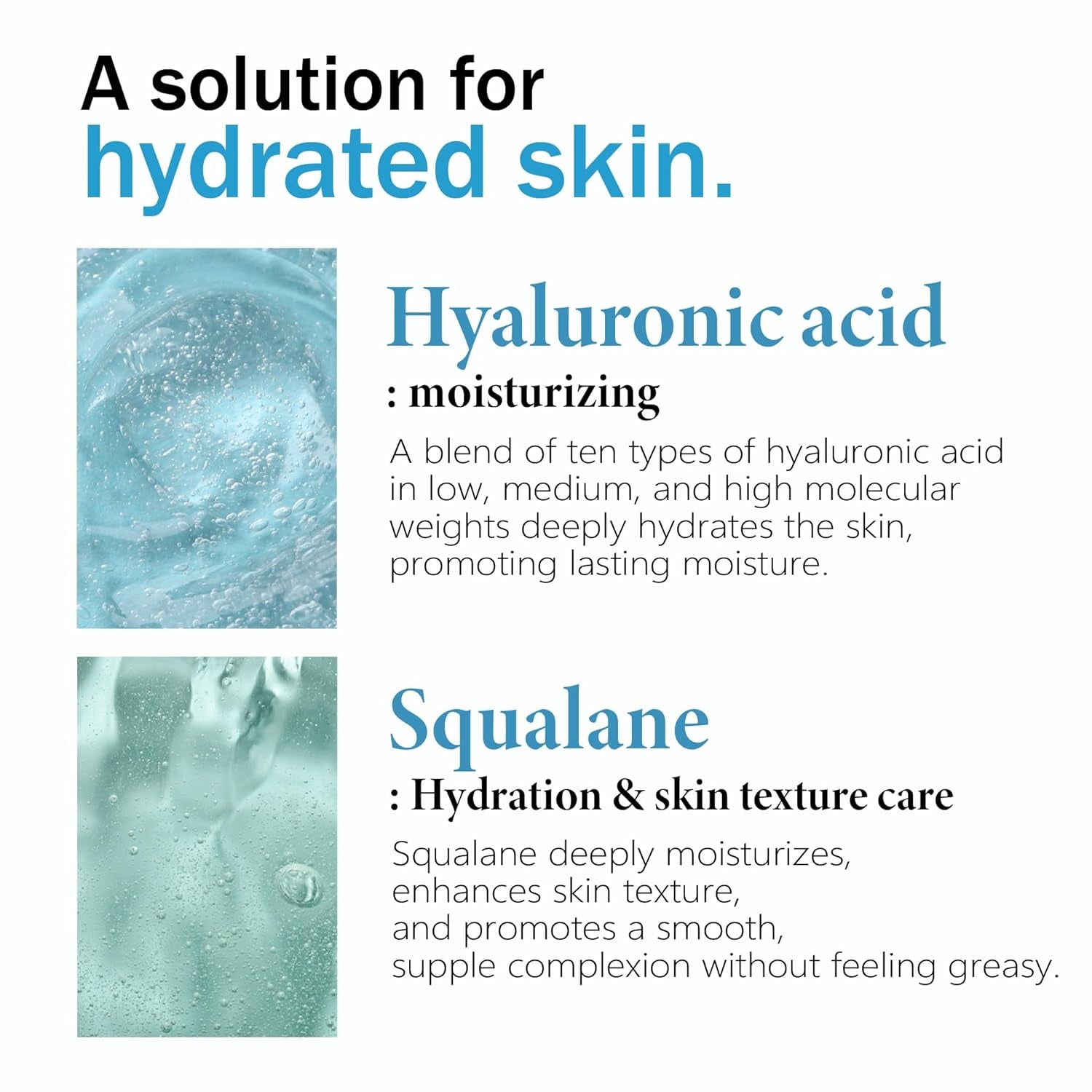 SKIN627 Daily Face Moisturizer, Face Cream, Facial Cream 1.76 Oz Korean Skin Care Korean Moisturizer (Hyaluron with Squalane) by Korean Skin Care