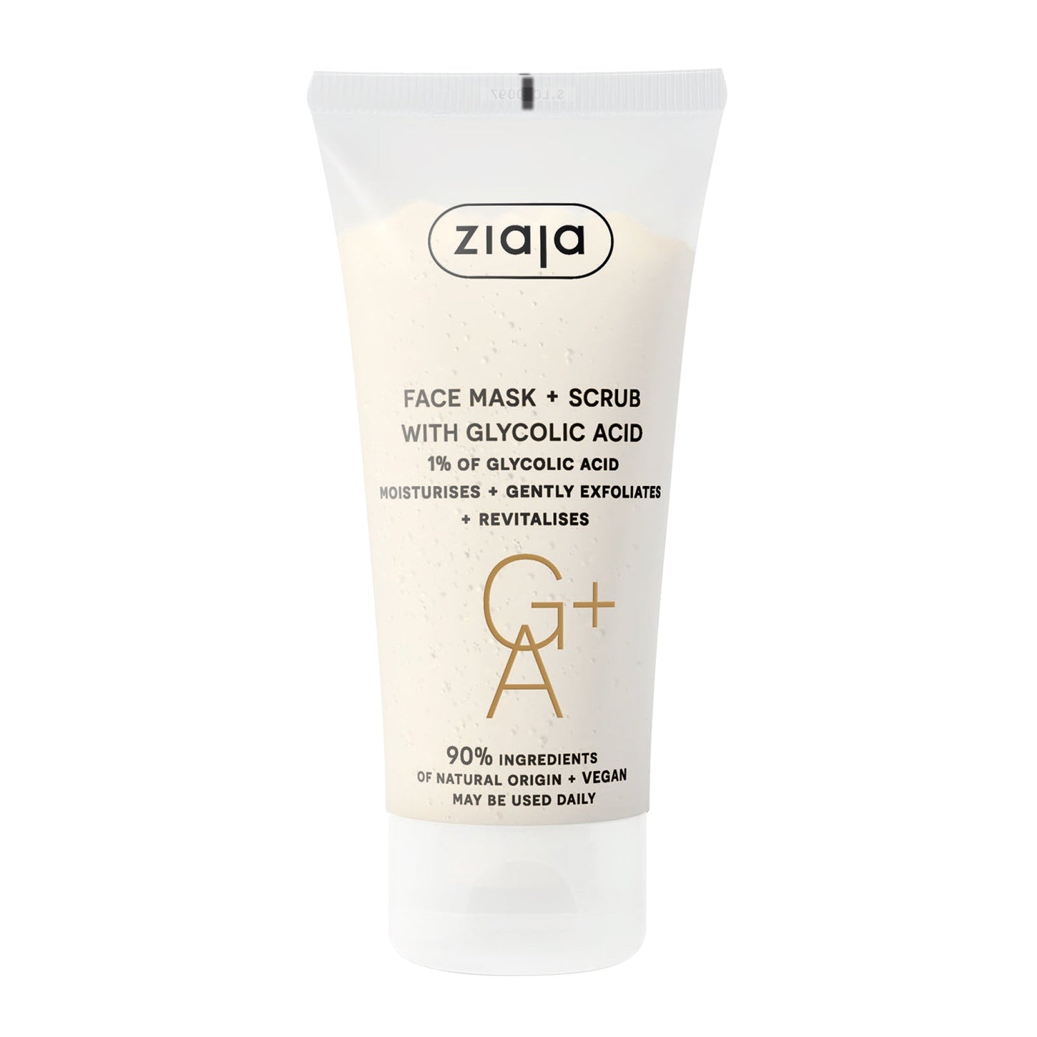 Face Mask and Scrub with Glycolic Acid by Ziaja® USA Webstore