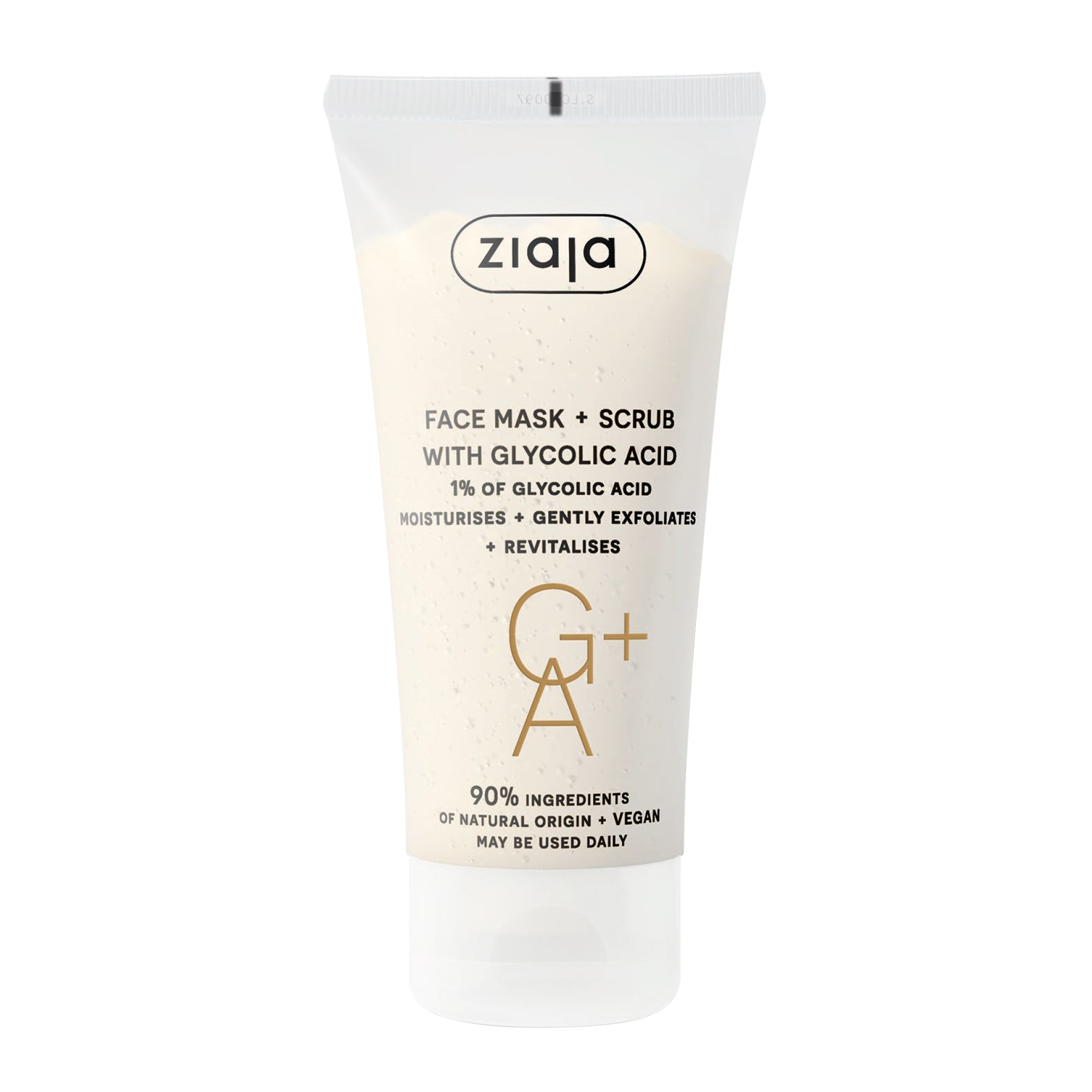 Face Mask and Scrub with Glycolic Acid by Ziaja® USA Webstore