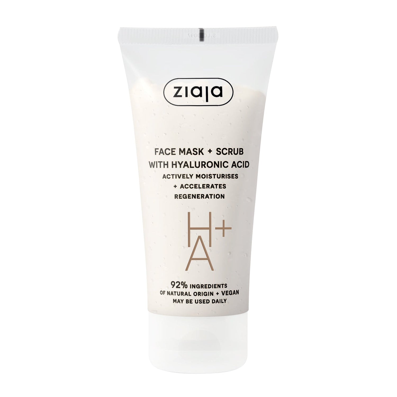 Face Mask and Scrub with Hyaluronic Acid by Ziaja® USA Webstore