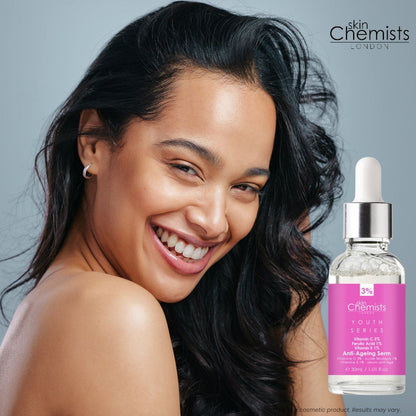 Anti-Ageing Serum Vitamin C 3%, Ferulic Acid 1%, Vitamin E 1% 30ml by skinChemists US
