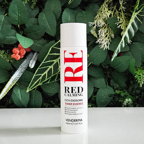 [VENDERMA] Red Calming Cica Exosome Toner Essence 150ml(Vegan) by Pi-Boo