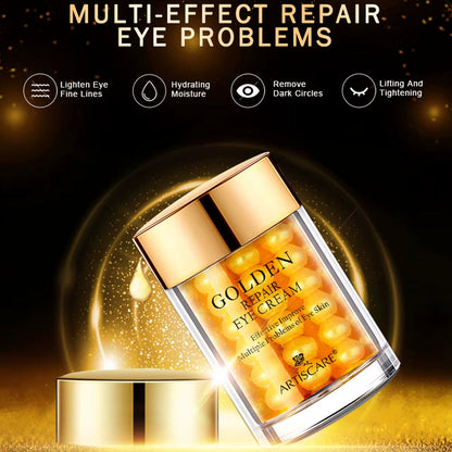 24K Gold Skincare SET Face Cream Moisturizing Serum Dark Circles Essence Korean Skin Care Products by Korean Skin Care