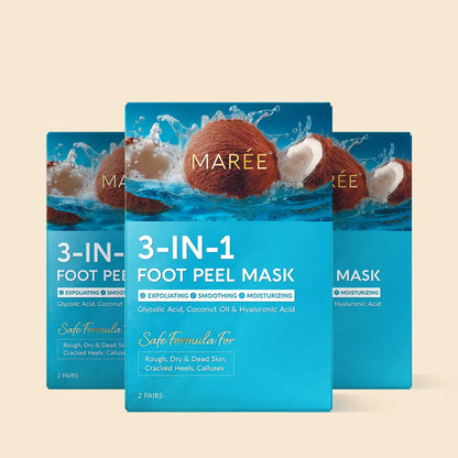 Exfoliating &amp; Hydrating Foot Mask by Maree