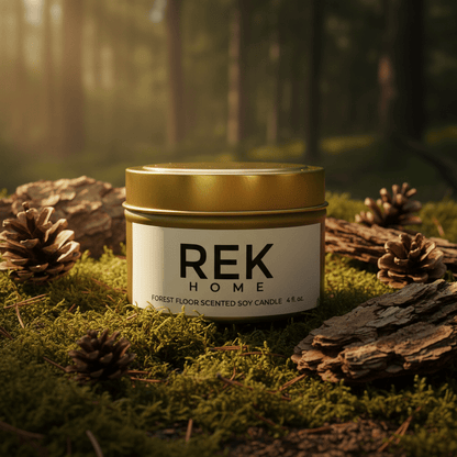 Forest Floor Soy Candle by REK Cosmetics