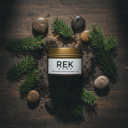 Forest Floor Soy Candle by REK Cosmetics