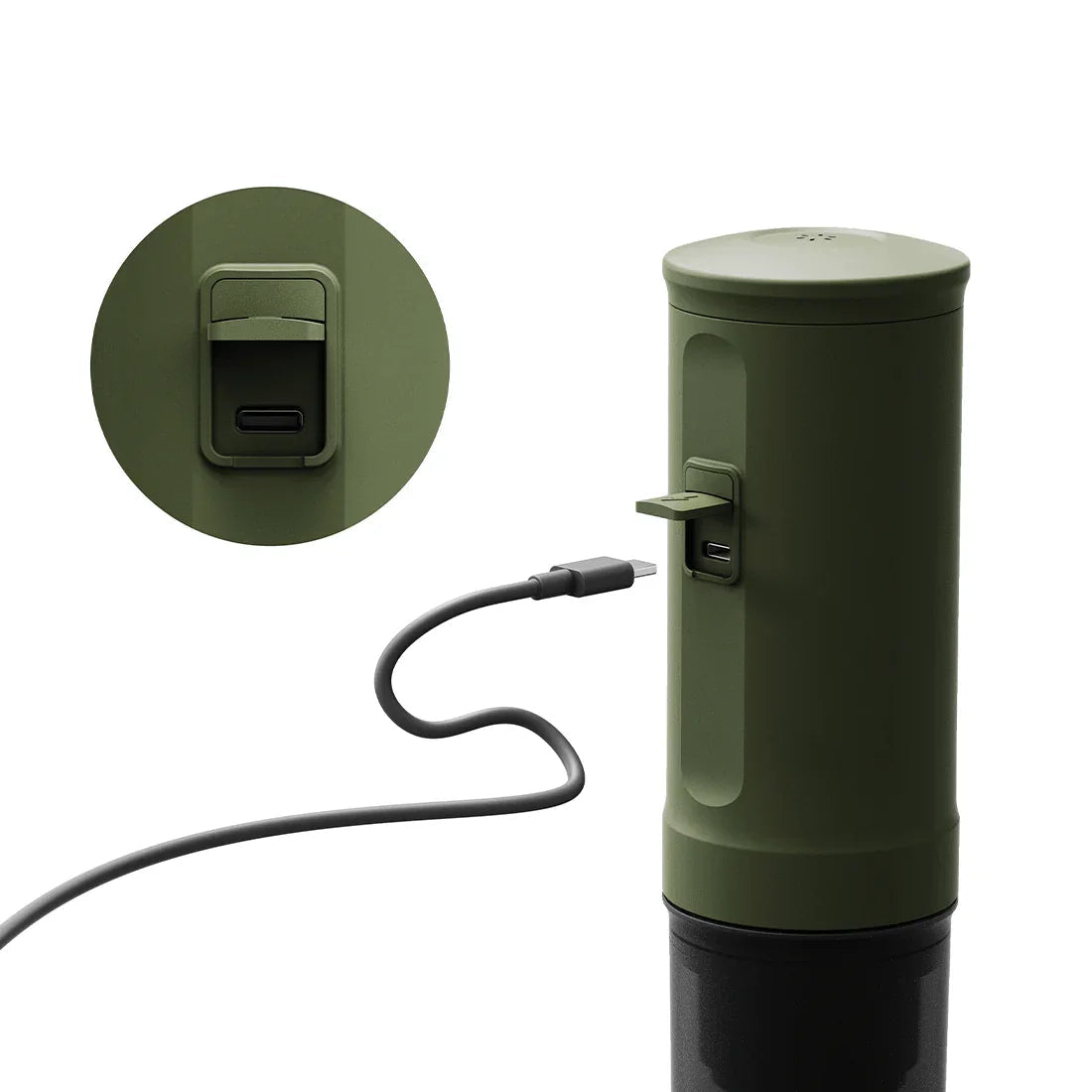 Nano Portable Espresso Machine (Forest Green) by OutIn