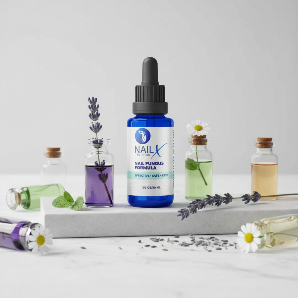 NailX Topical Nail Solution – Repair for Discolored, Damaged &amp; Fungal-Prone Nails by Foot Butter by Dr Ron