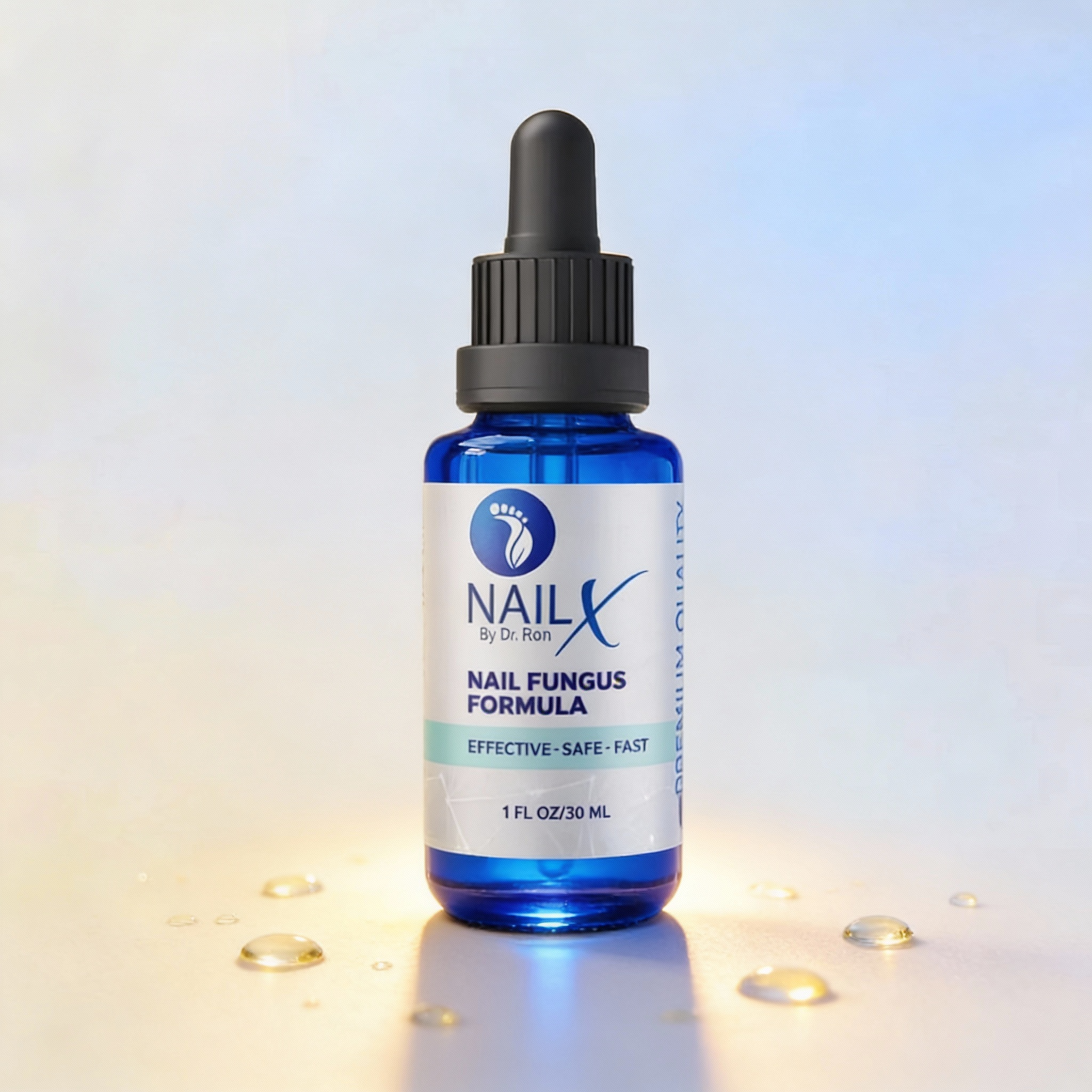 NailX Topical Nail Solution – Repair for Discolored, Damaged &amp; Fungal-Prone Nails by Foot Butter by Dr Ron