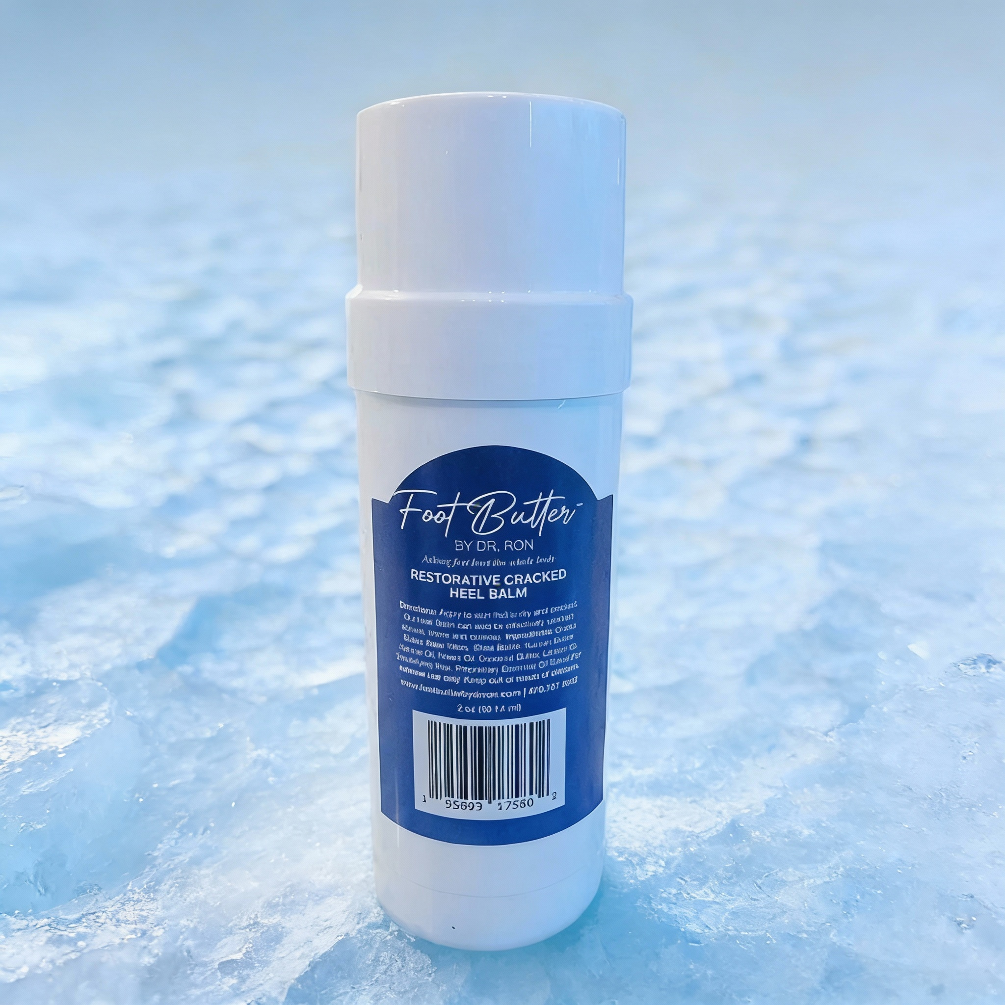 2 oz Cracked Heel Repair Balm – Restorative Moisturizer for Dry, Cracked Feet by Foot Butter by Dr Ron