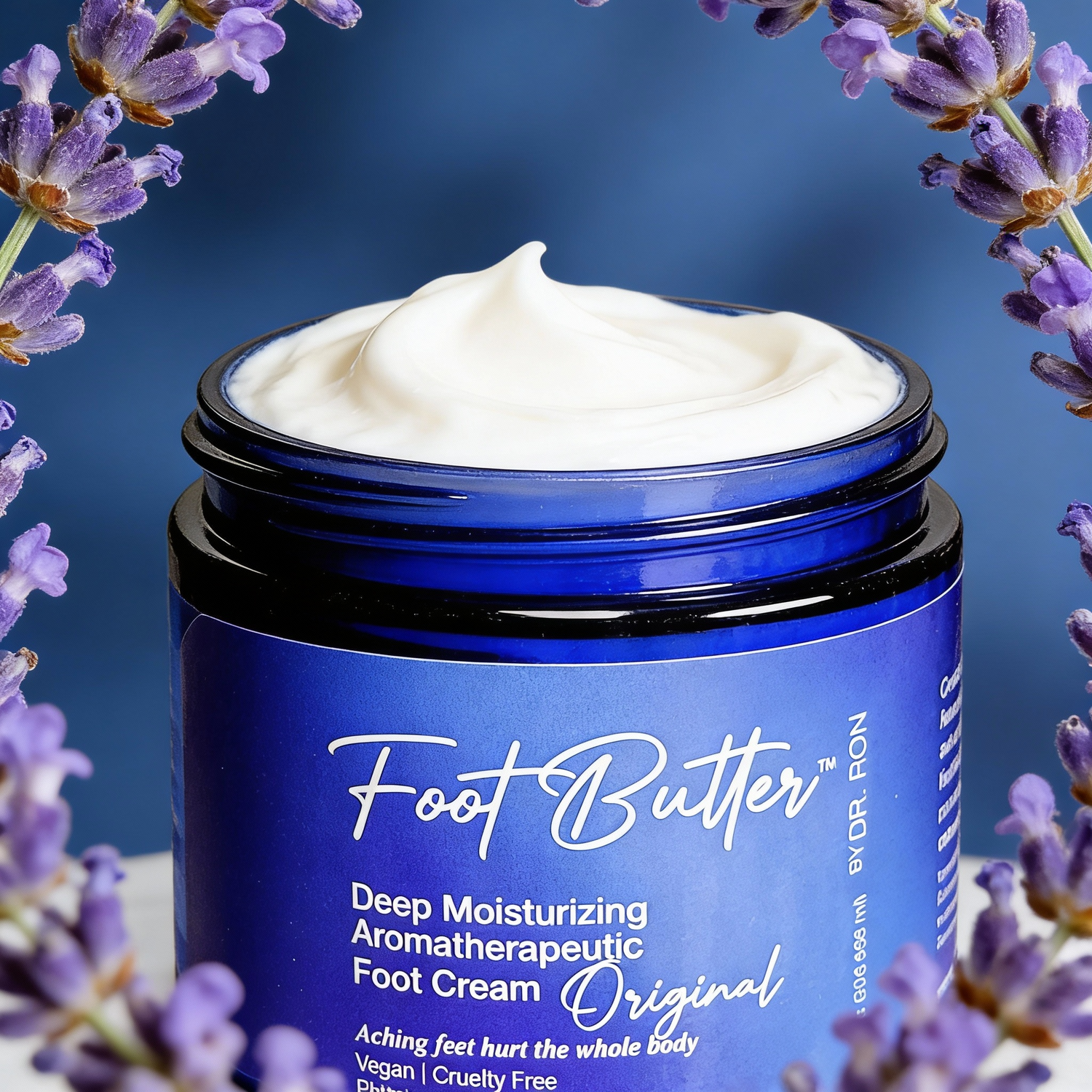 Lavender &amp; Jasmine Foot Butter – Deep Moisturizing Foot Cream for Dry, Tired Feet by Foot Butter by Dr Ron