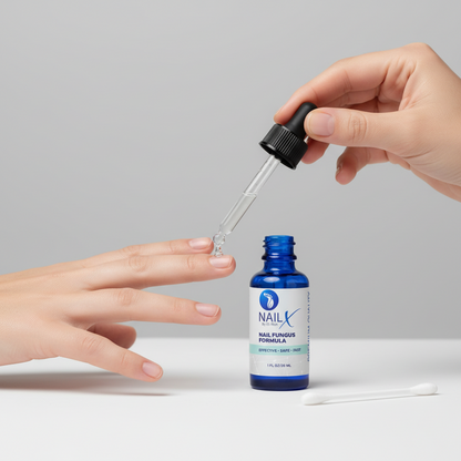 NailX Topical Nail Solution – Repair for Discolored, Damaged &amp; Fungal-Prone Nails by Foot Butter by Dr Ron