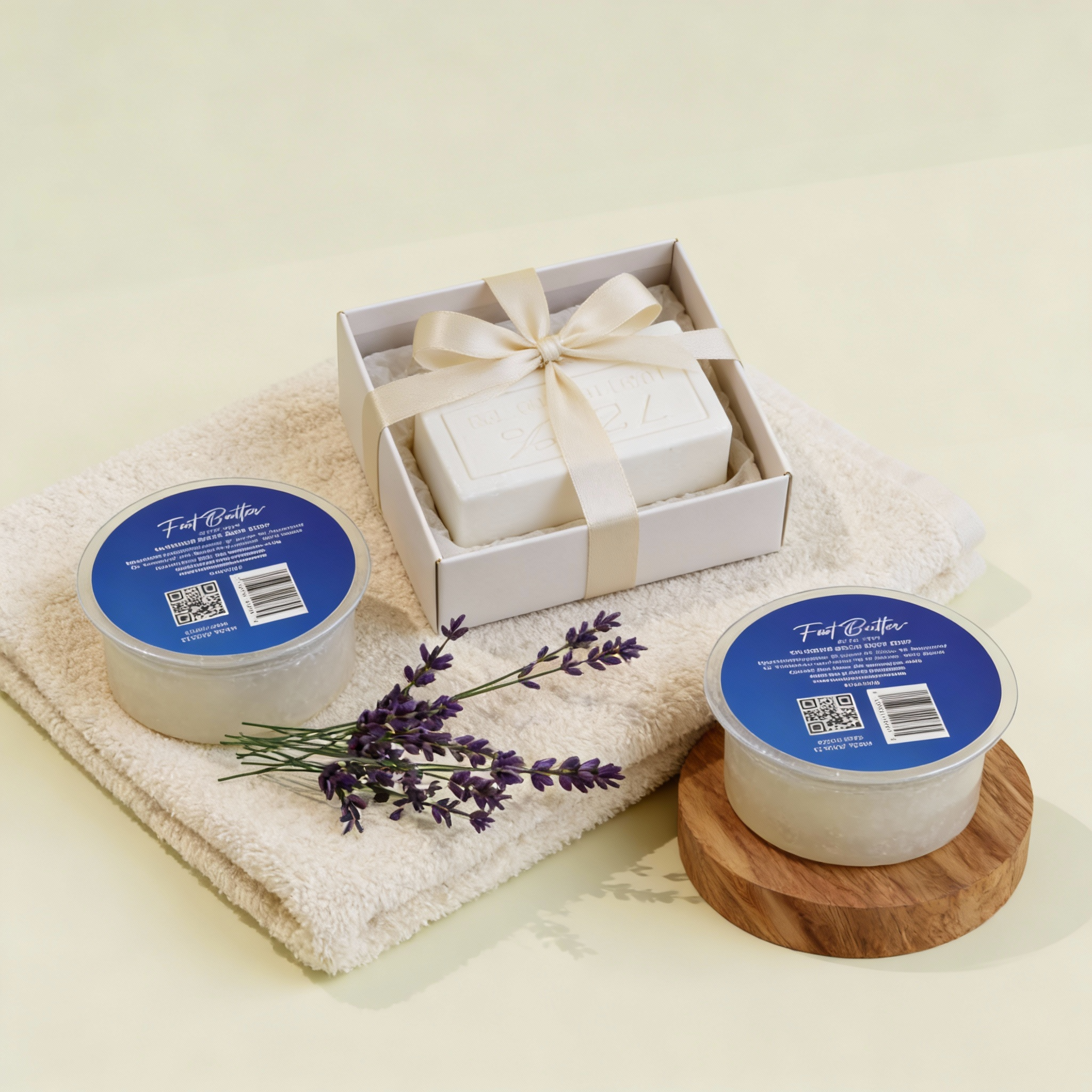 Lavender Glycerin Bath &amp; Body Soap – Hydrating, Gentle, Moisturizing Cleanser by Foot Butter by Dr Ron