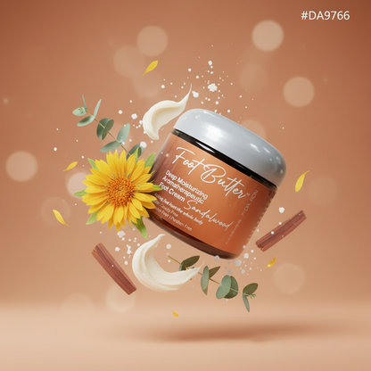 Sandalwood Foot Butter – Deep Moisturizing Foot Cream for Dry, Rough Skin by Foot Butter by Dr Ron