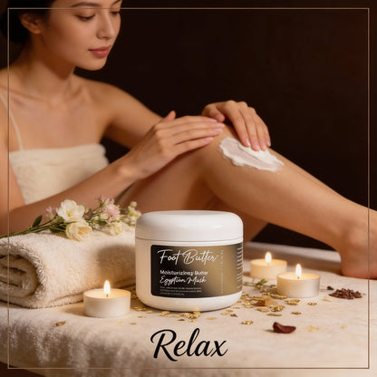 Egyptian Musk Moisturizing Body Butter – Deep Hydration &amp; Long-Lasting Fragrance by Foot Butter by Dr Ron
