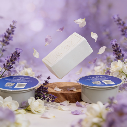 Lavender Glycerin Bath &amp; Body Soap – Hydrating, Gentle, Moisturizing Cleanser by Foot Butter by Dr Ron