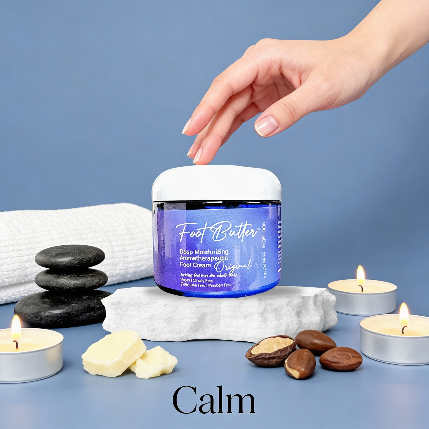 Lavender &amp; Jasmine Foot Butter – Deep Moisturizing Foot Cream for Dry, Tired Feet by Foot Butter by Dr Ron