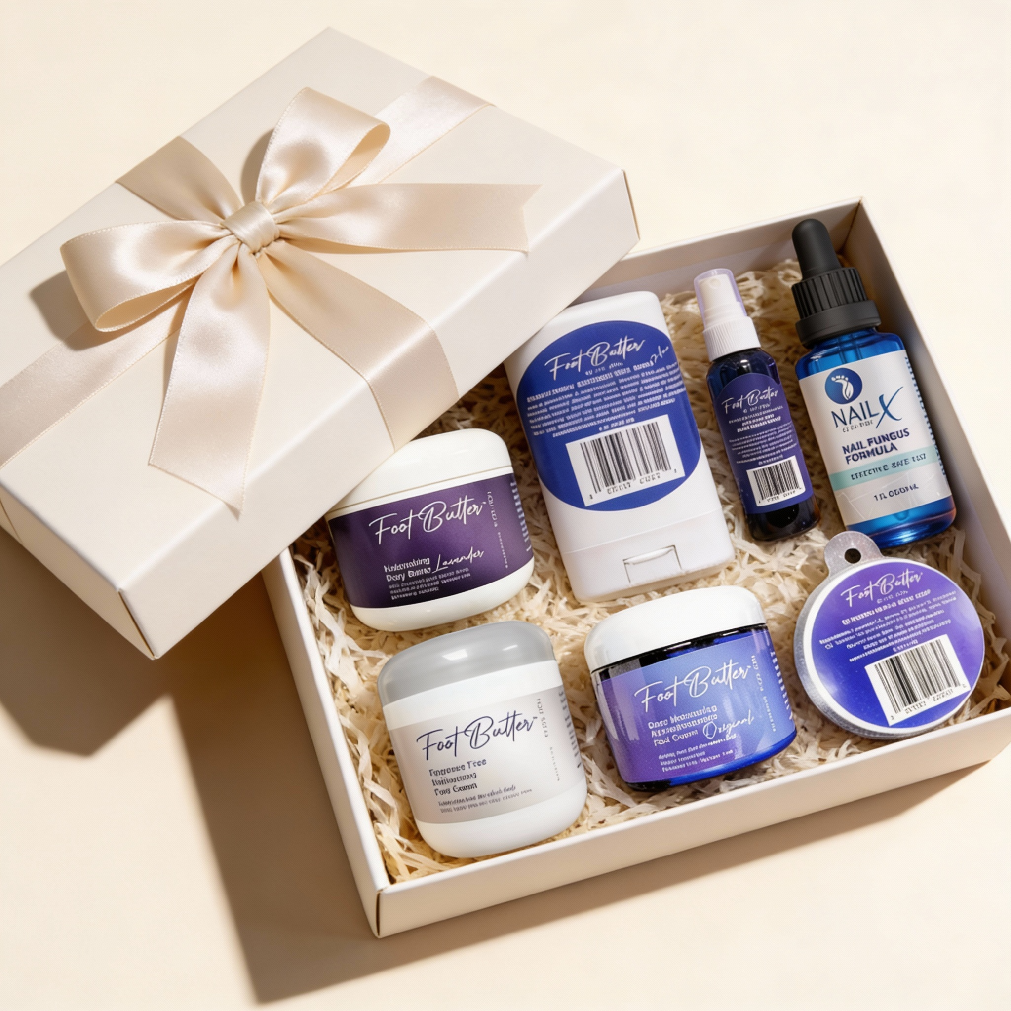 Ultimate Foot &amp; Body Care Bundle – Foot Butter Creams, Body Butter, Heel Balm, Cooling Spray, Nail Repair &amp; Bath Soap by Foot Butter by Dr Ron