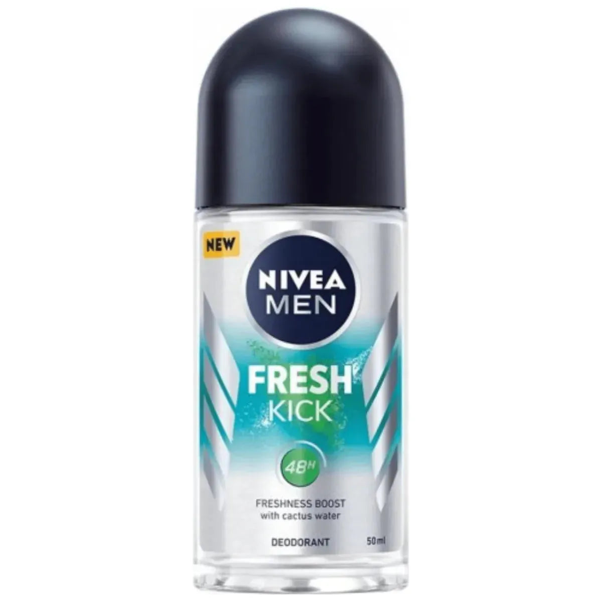 Nivea Men Fresh Kick 48H Anti-Perspirant Roll-On Deodorant 50 ml by Pasteur Pharmacy