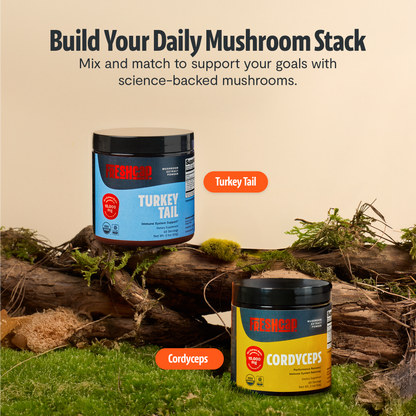 Organic Turkey Tail Mushroom Powder by FreshCap Mushrooms