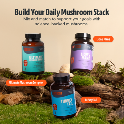 Organic Lion’s Mane Capsules by FreshCap Mushrooms