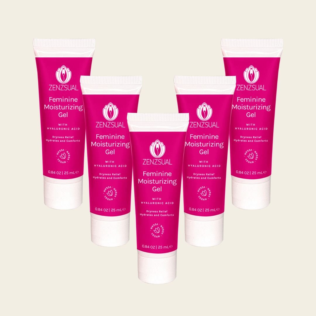 Paq. 5 x Gel Hidratante Femenino Travel Size (125 ml) by Tu Salud Intima