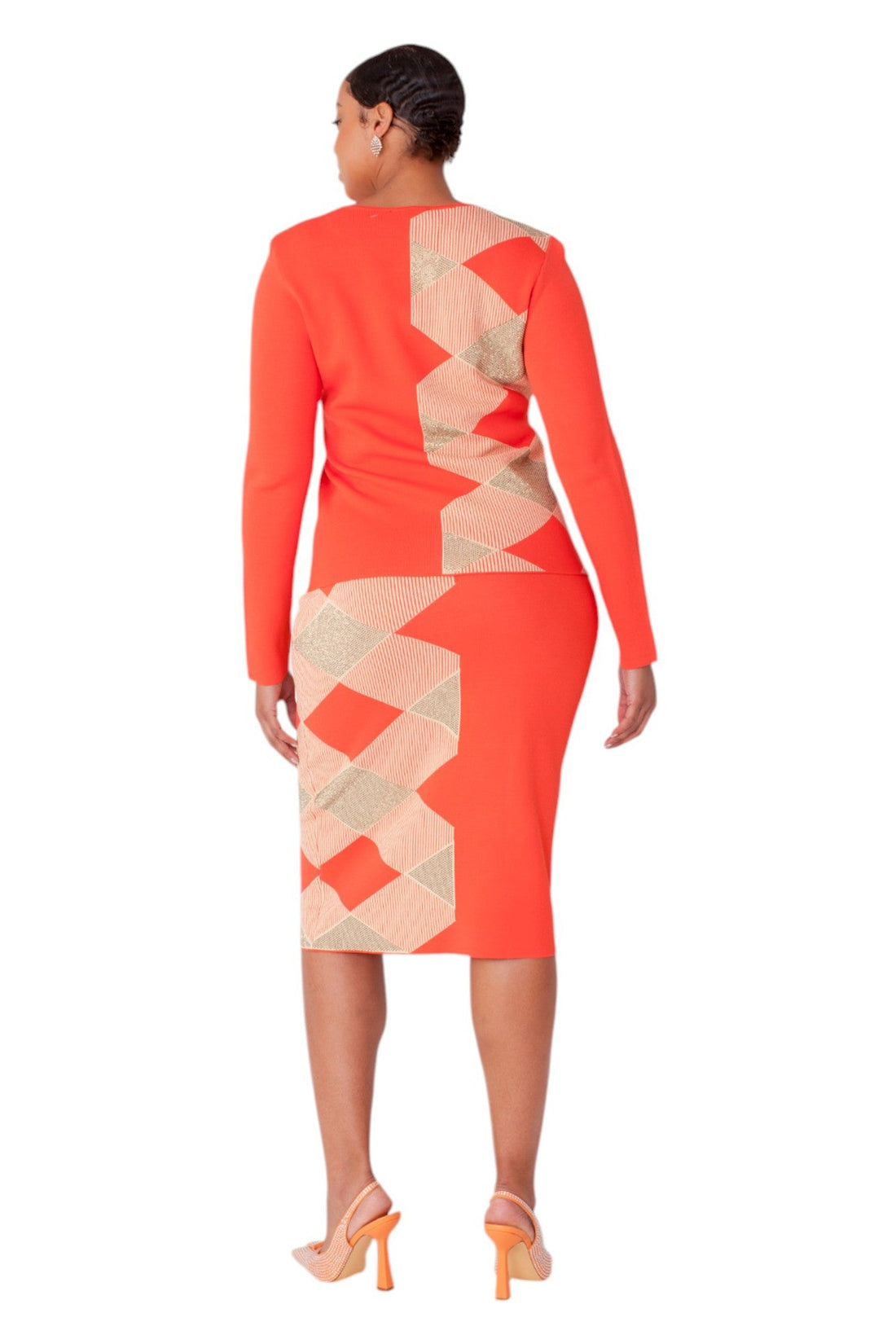 Geometric Knit Two-Piece Set- 5365 by Tally Taylor
