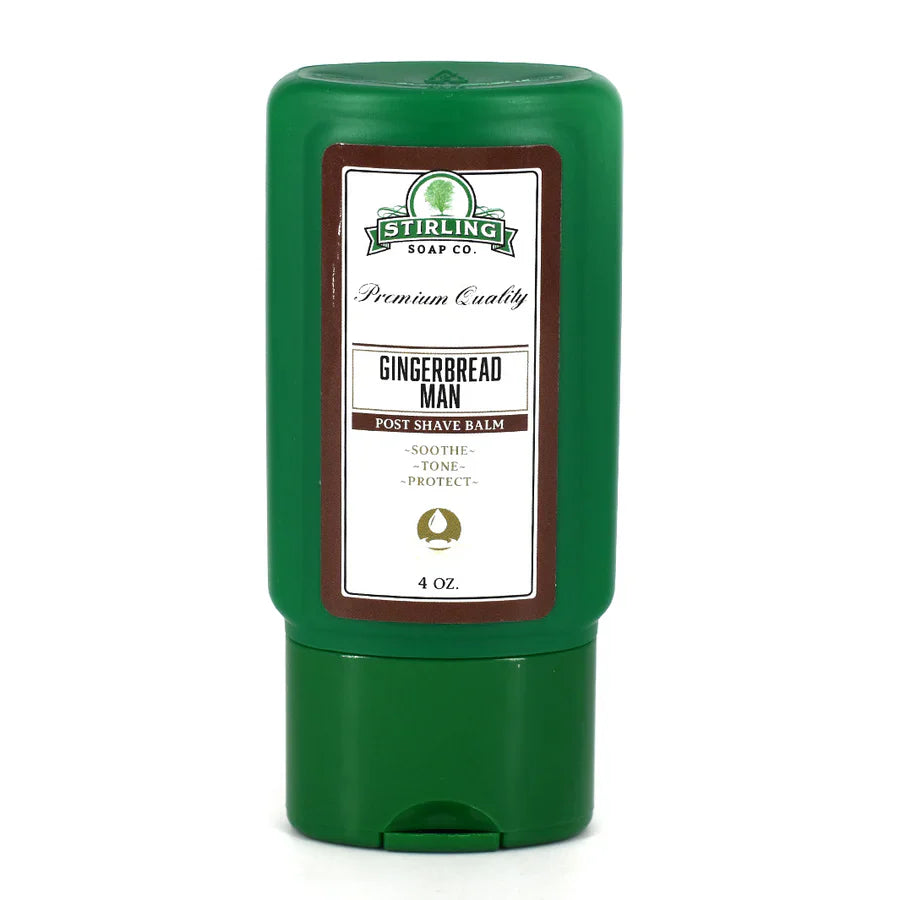 Stirling Soap Co. Gingerbread Man Post Shave Balm 4 Oz by Pasteur Pharmacy